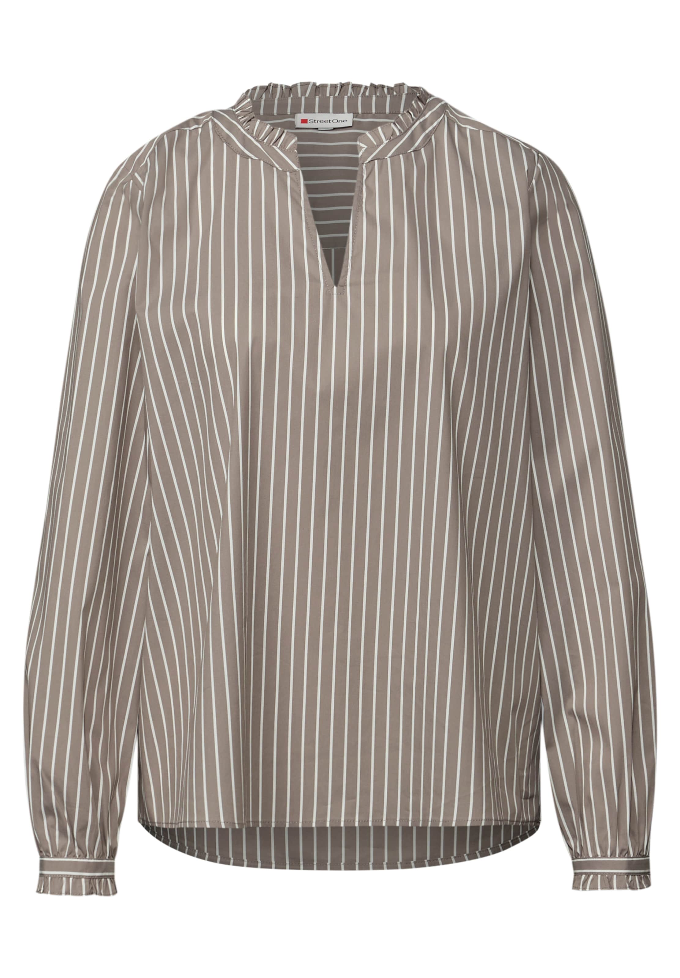 STREET ONE Blouse in Brown: front