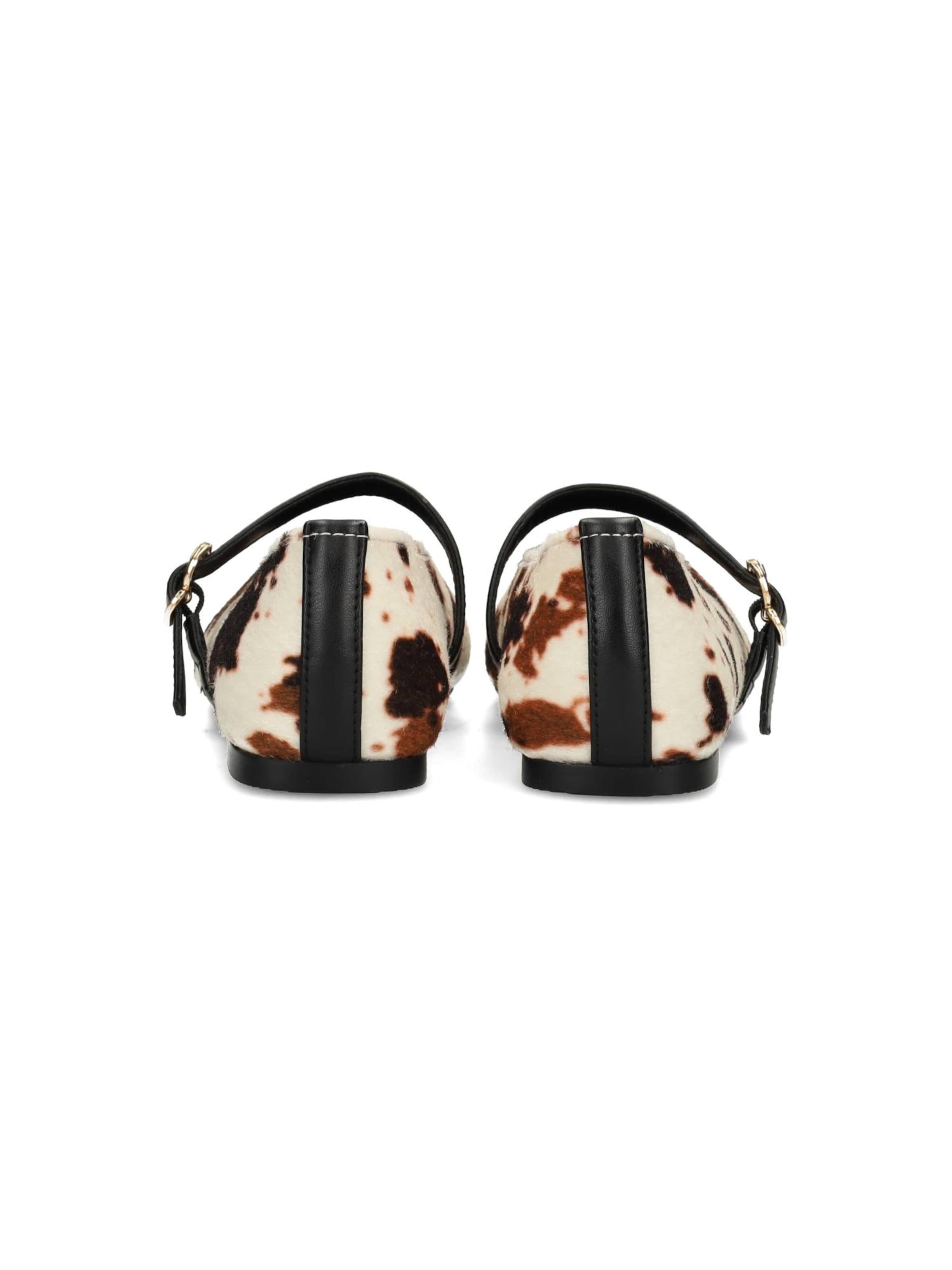 POSH by Poelman Strap ballerina 'Gina' in White