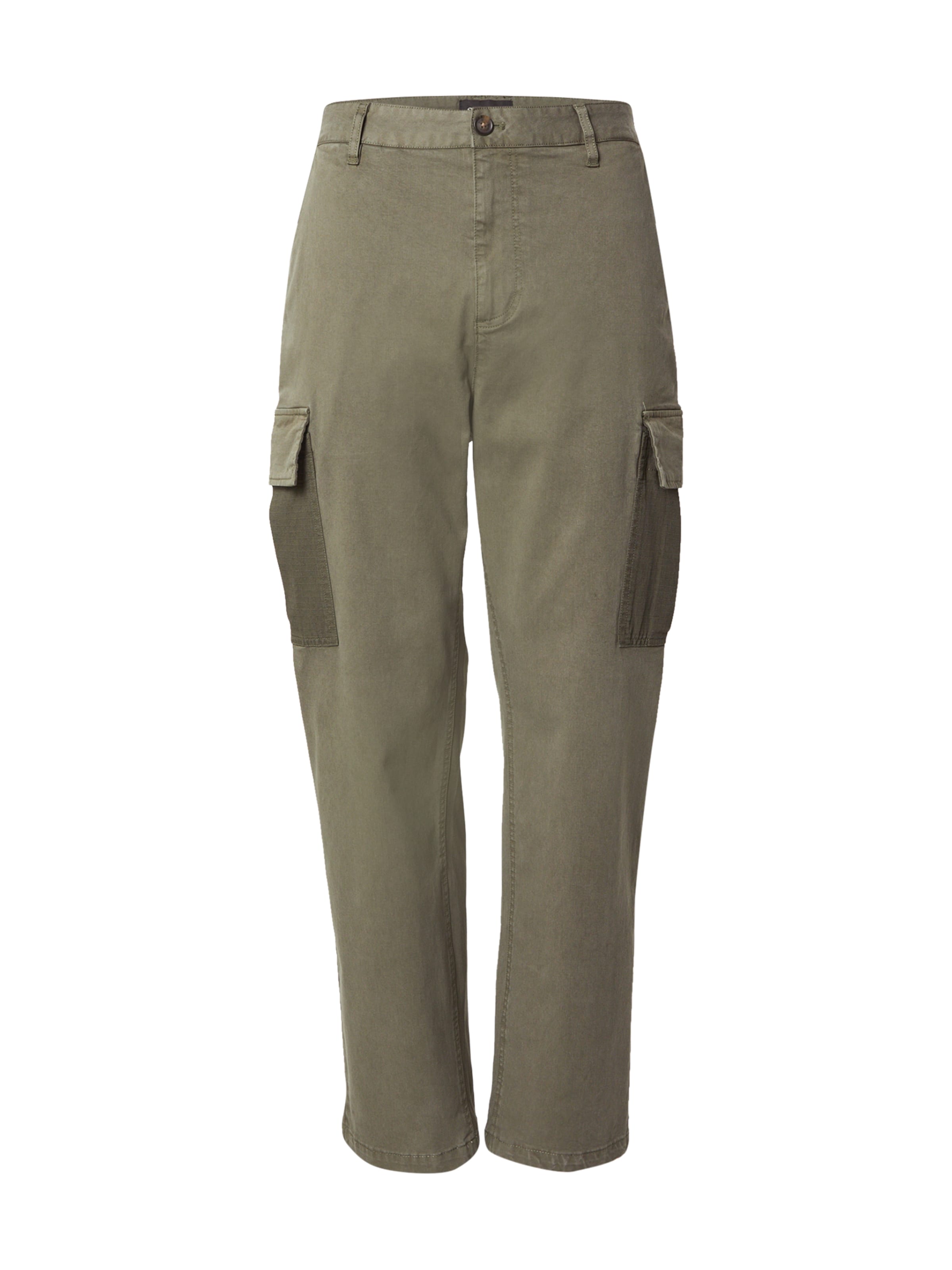 Effilé Pantalon cargo SCOTCH & SODA en vert : devant