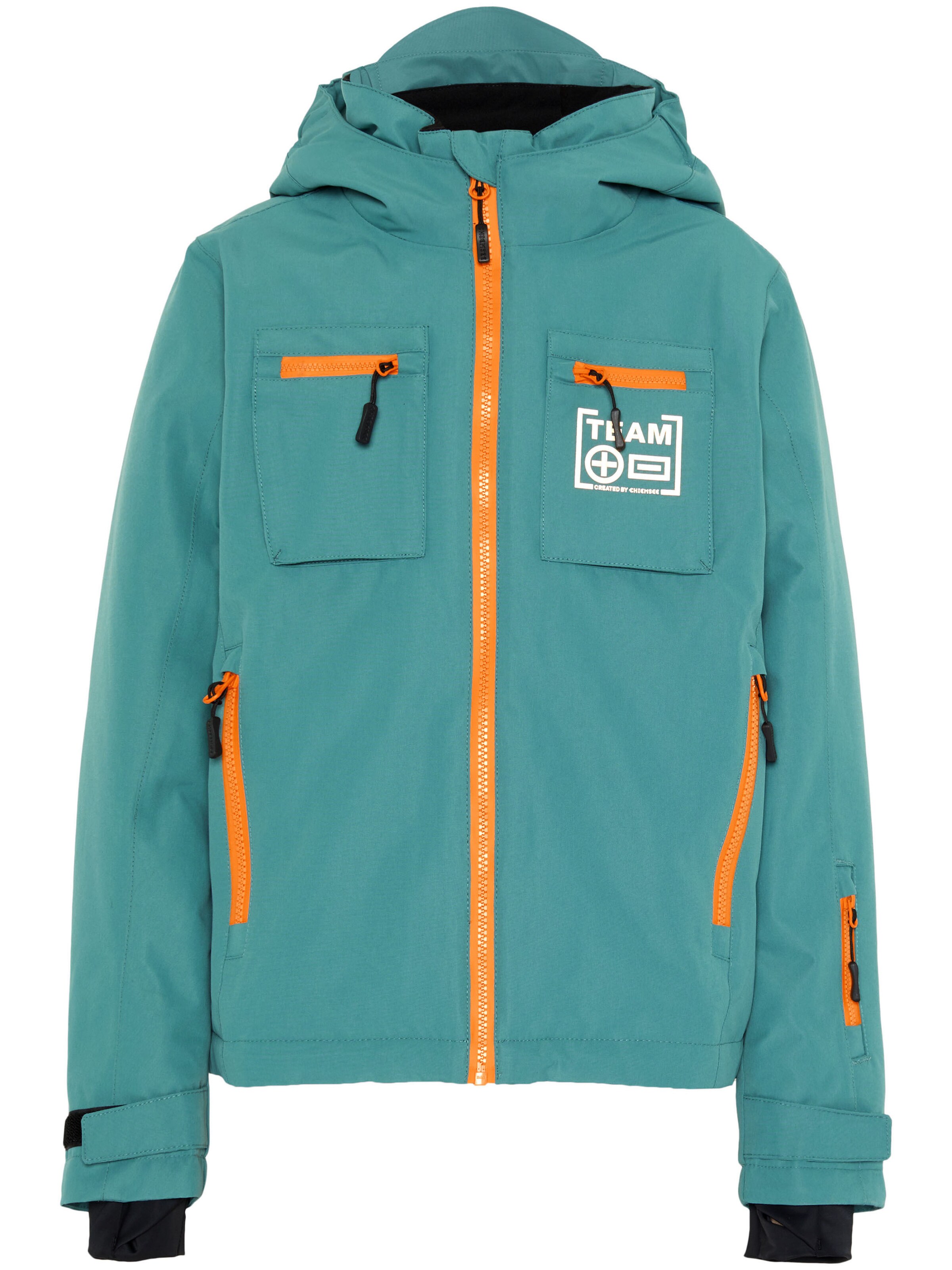 CHIEMSEE Athletic Jacket ' mit kontrastfarbenen Akzenten ' in Blue: front