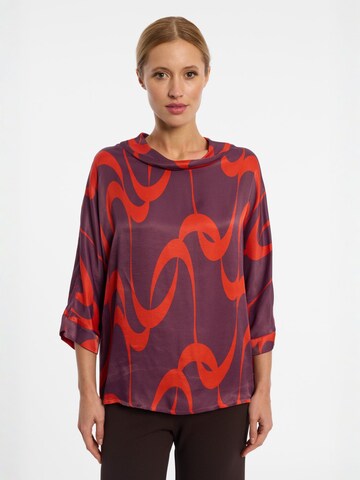 Ana Alcazar Shirt 'Enville' in Lila: voorkant
