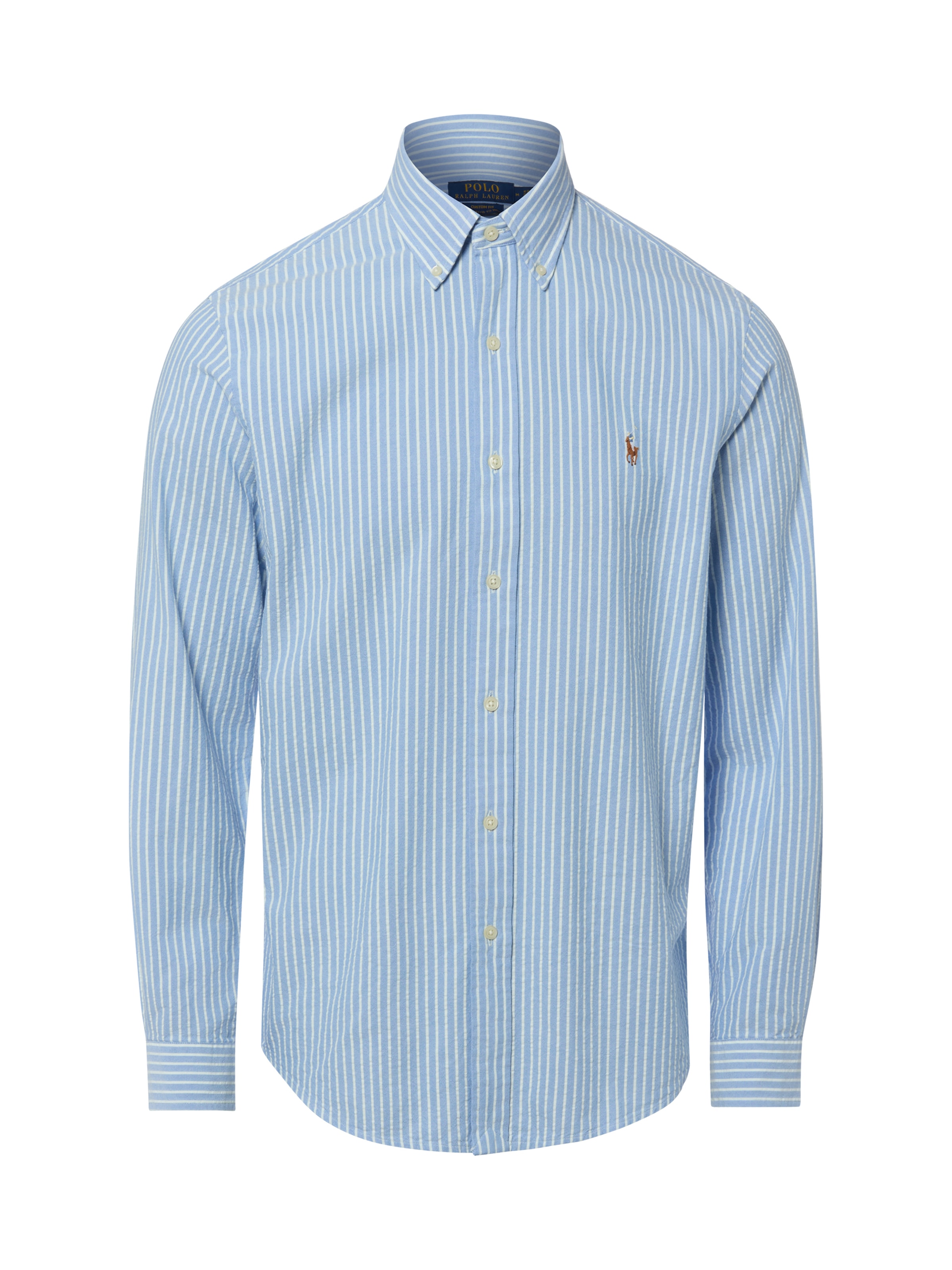 Polo Ralph Lauren Hemd in S in hellblau / weiß, Produktansicht