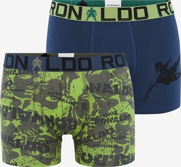 CR7 - Cristiano Ronaldo Boxershorts in Blau: predná strana