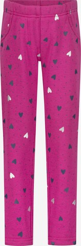 SALT AND PEPPER Slimfit Leggings in Lila: predná strana