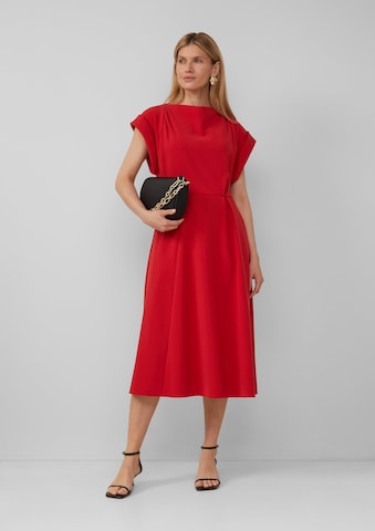 s.Oliver BLACK LABEL Jurk in Rood
