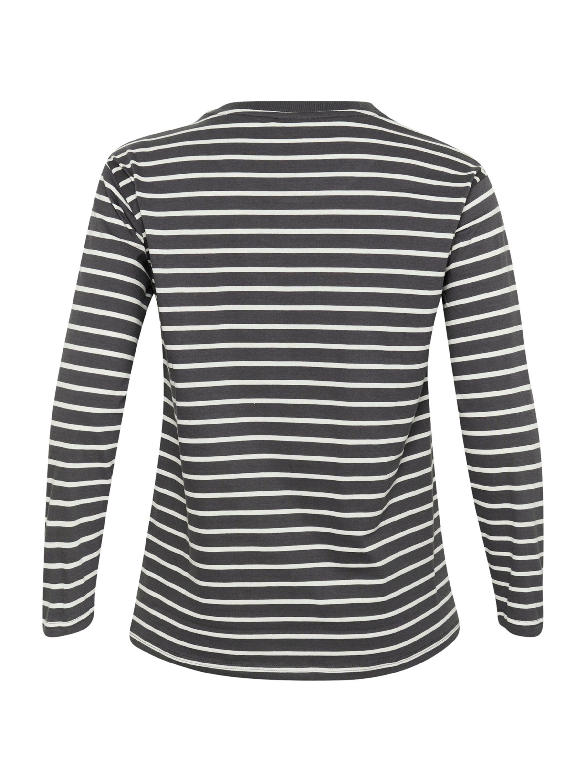 Tricou 'KCWinni' de la KAFFE CURVE pe negru