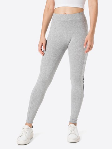 Hummel Skinny Workout Pants 'Blair' in Grey: front