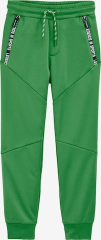 WE Fashion Tapered Housut värissä vihreä: etupuoli