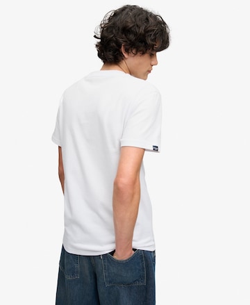 T-Shirt Superdry & Co en blanc
