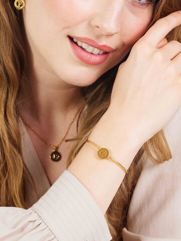 Bracelet Lucardi en or : devant