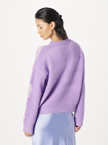Warehouse Sweter w kolorze fioletowy