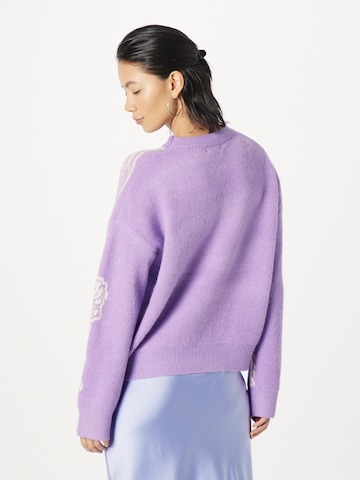 Pull-over Warehouse en violet