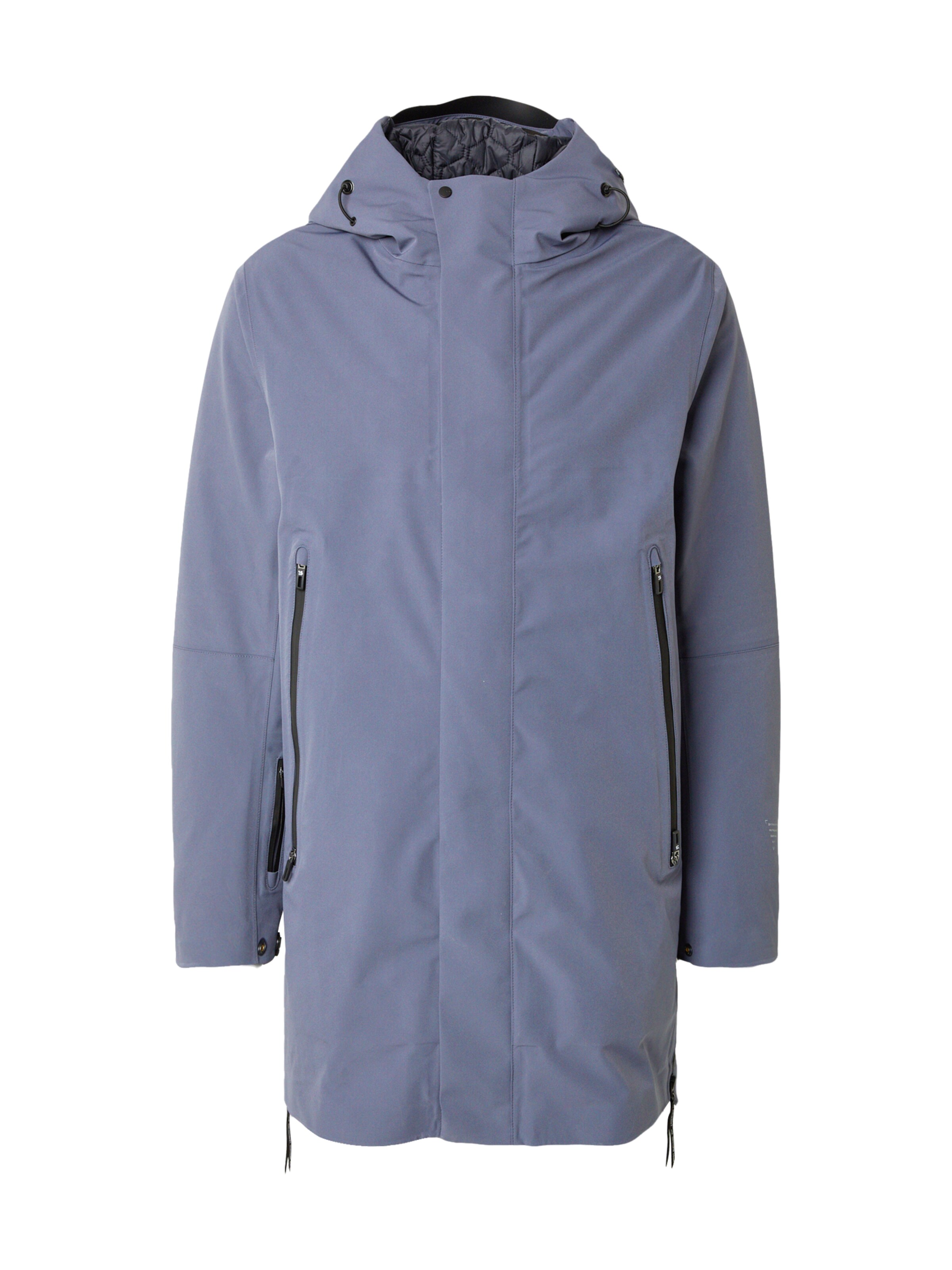 Krakatau Performance Jacket 'PLANCK' in Grey: front