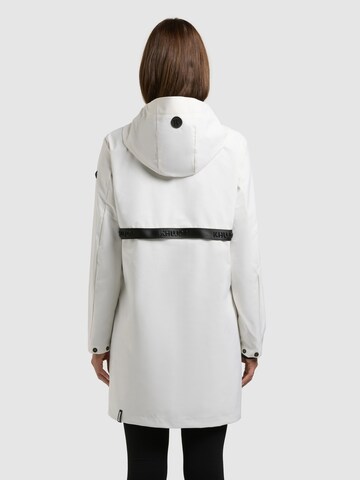 khujo Ανοιξιάτικο και φθινοπωρινό παλτό 'June' σε λευκό