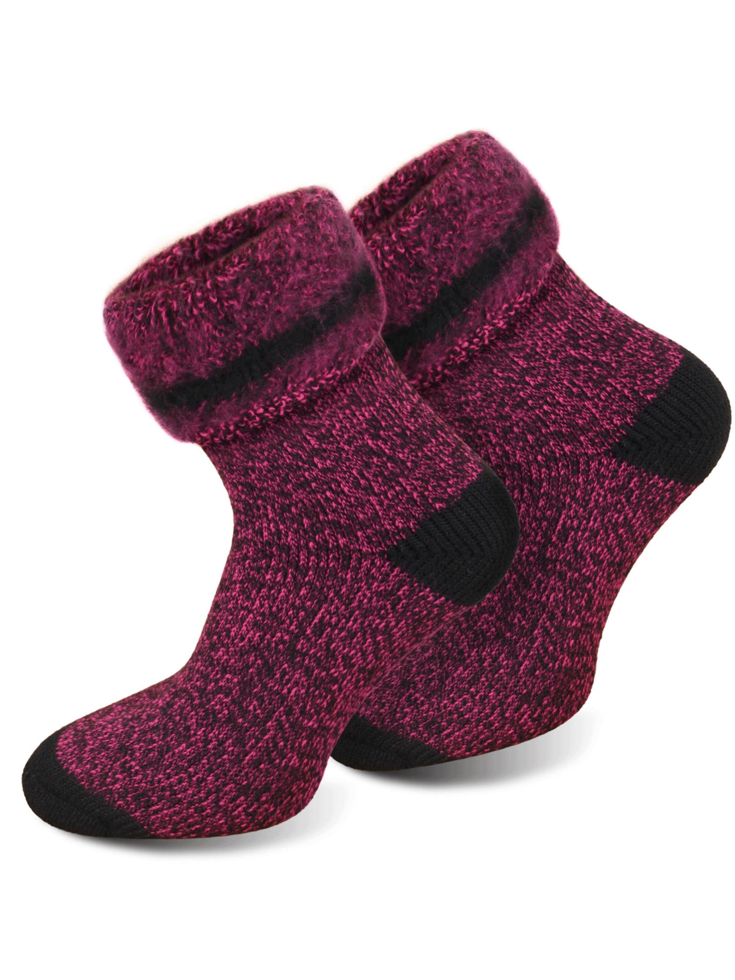 Polar Husky Socks 'Extrem Hot' in Pink: front