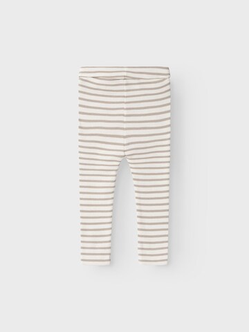 NAME IT Regular Leggingsit 'BANO' värissä beige