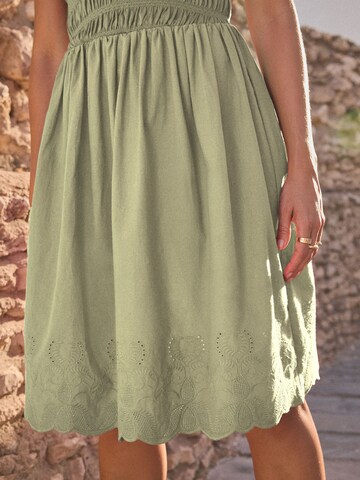 Next - Vestido em verde