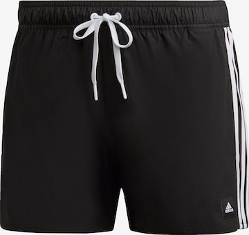 ADIDAS SPORTSWEAR Athletic Swim Trunks 'Clx' in Black: front