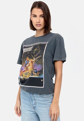 Recovered T-Shirt 'Star Wars International Poster' in Grau