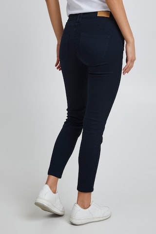 Fransa Slimfit Hose in Blau