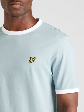 Lyle & Scott Koszulka 'Ringer' w kolorze niebieski