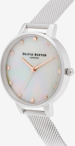 Olivia Burton Analog Watch in Silver