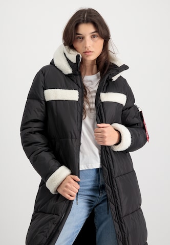 ALPHA INDUSTRIES Winterjacke in Schwarz