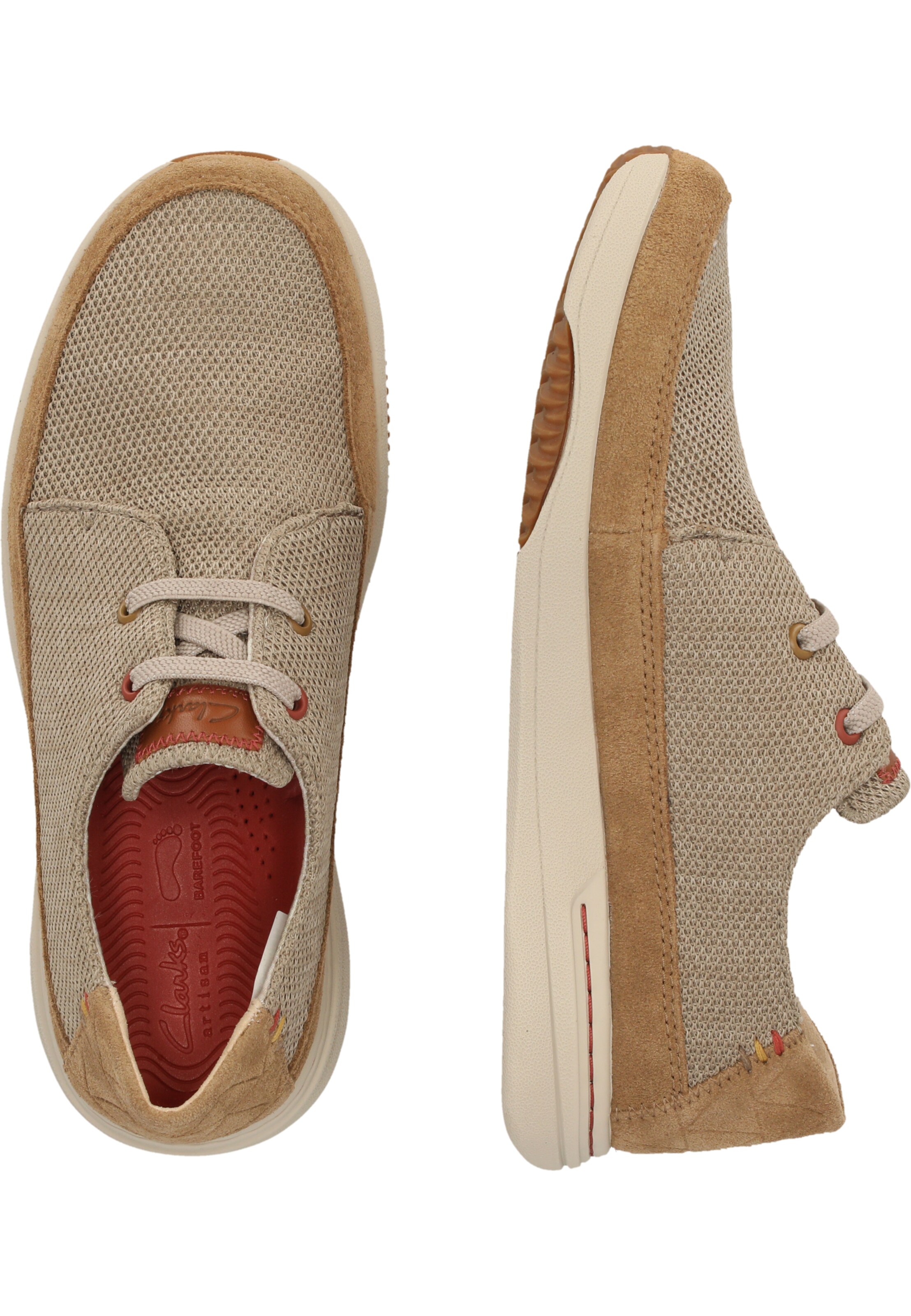 CLARKS Sneaker 'Easeway' in Beige