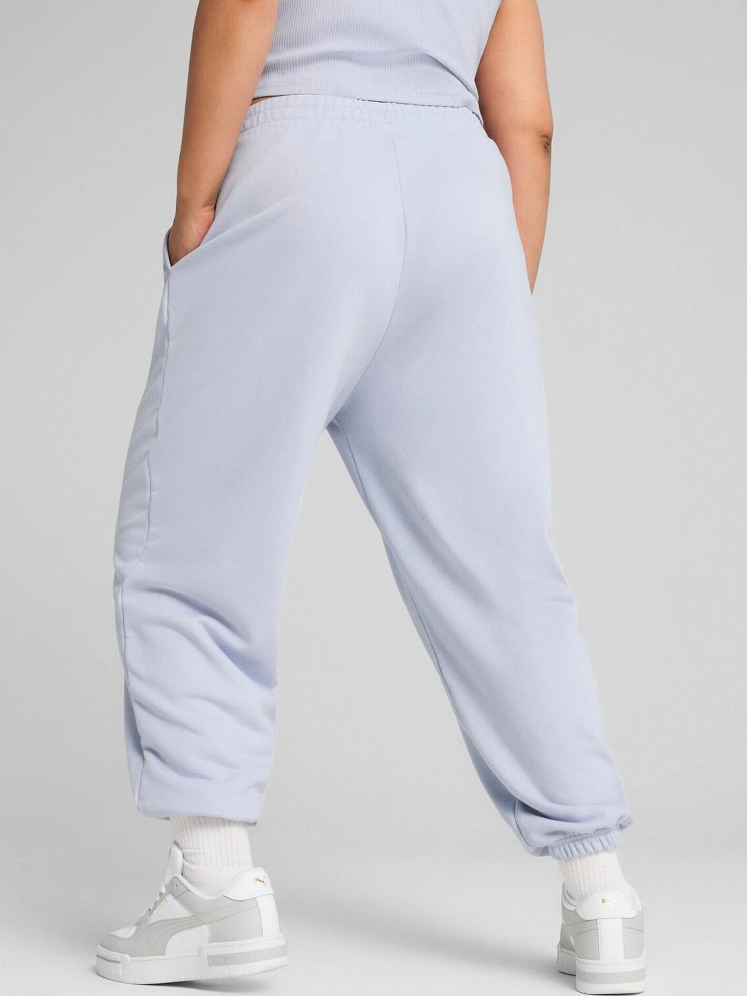 regular Pantaloni sportivi 'Puma Wardrobe Ess Relaxed Sweatpants Tr Cl Co' di PUMA in blu