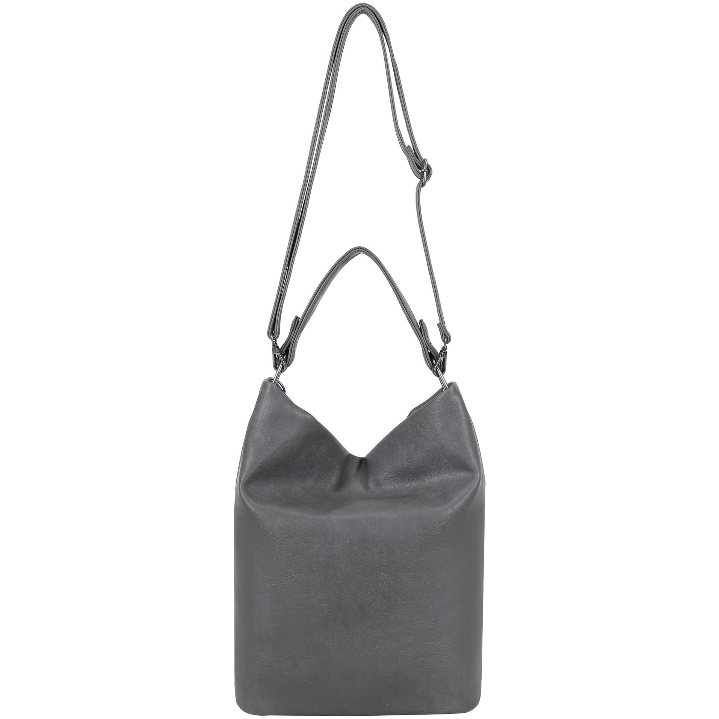 Borsa a sacco 'Lou' di Fritzi aus Preußen in grigio