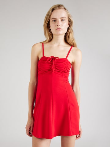 WAL G. Summer Dress 'TASHA' in Red: front