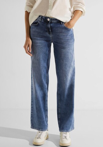 CECIL Wide Leg Jeans 'Neele' i blå: forside