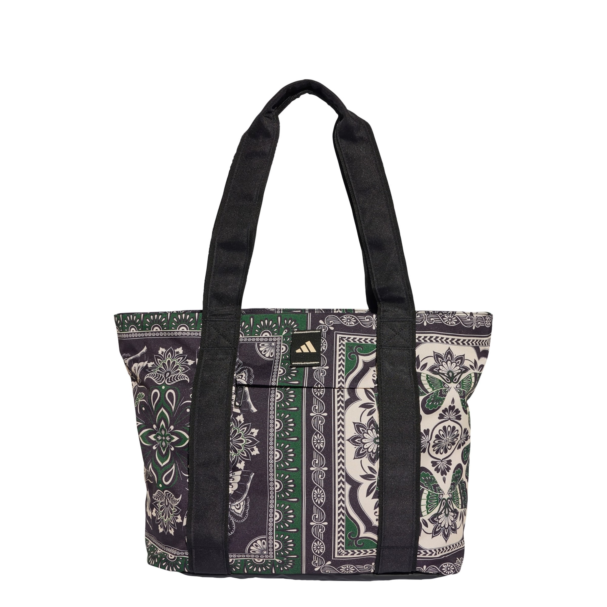 melns ADIDAS SPORTSWEAR "Shopper" tipa soma 'Farm': no priekšpuses