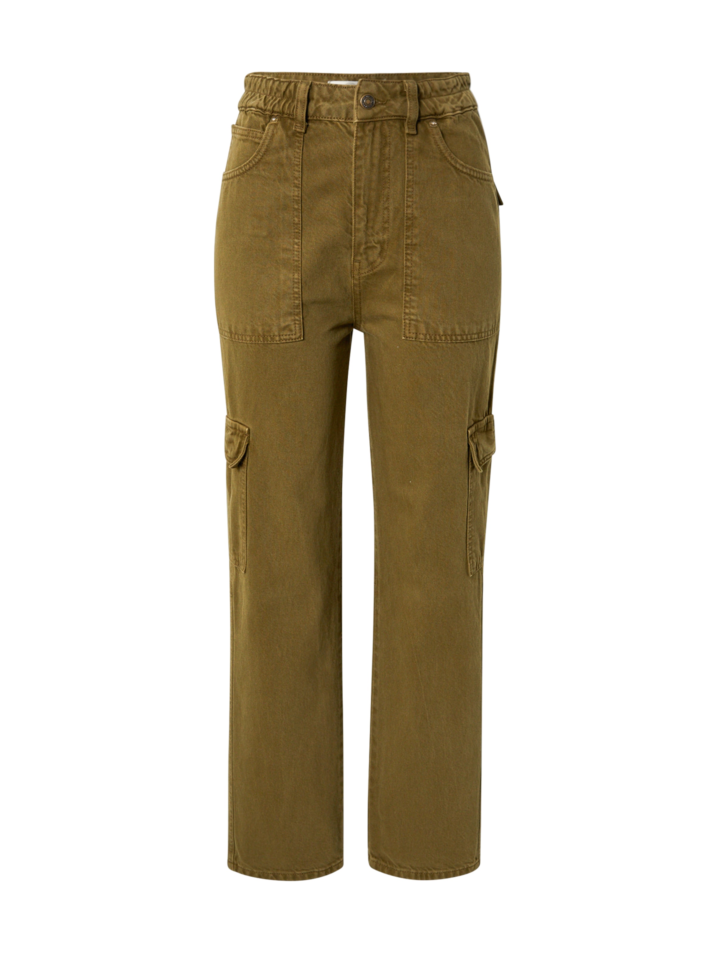 Loosefit Jeans cargo 'EZRA' di Free People in verde: frontale