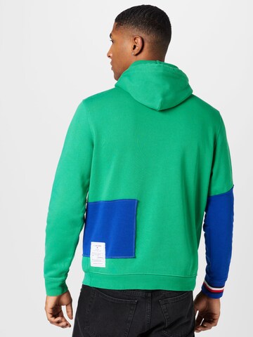 Sweat-shirt Tommy Remixed en vert