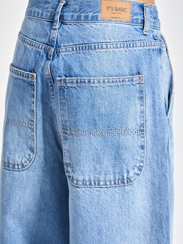 Loosefit Jean 'Loose Mid Rise Jeans' IT'S BASIC en bleu