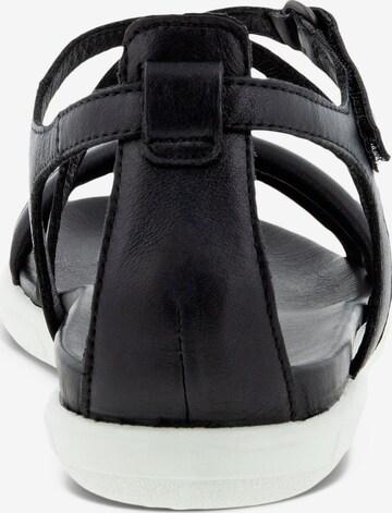 ECCO Strap Sandals in Black