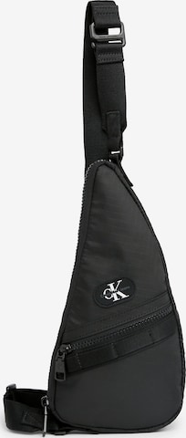 Sac à bandoulière Calvin Klein Jeans en noir : devant