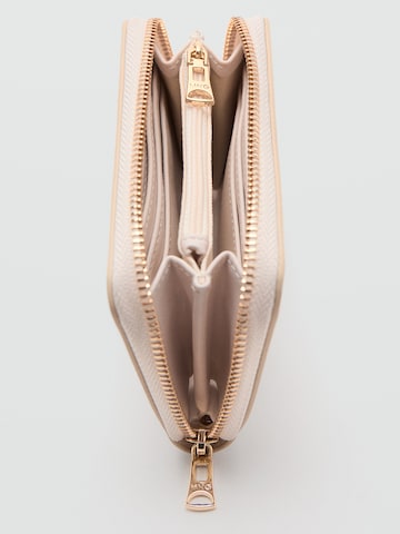 MANGO Portemonnee 'Dolores' in Wit