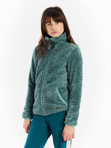 PROTEST Fleece Jacket 'Riri JR' in Blue: front