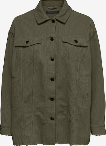 ONLY Between-Season Jacket 'Bitten' in Green: front