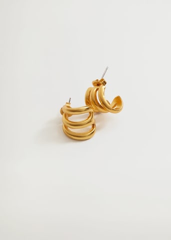 MANGO Earrings 'Maganis' in Gold