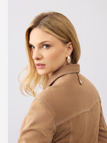 Bolongaro Trevor - Casaco meia-estação 'Freya Trucker' em castanho