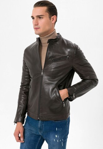 Jimmy Sanders Between-season jacket in Brown: front