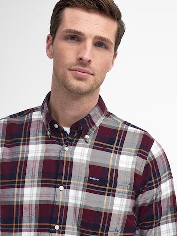 Regular fit Camicia di Barbour in rosso