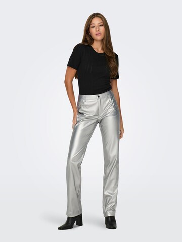 ONLY - regular Pantalón 'Jaci-Lilo' en plata