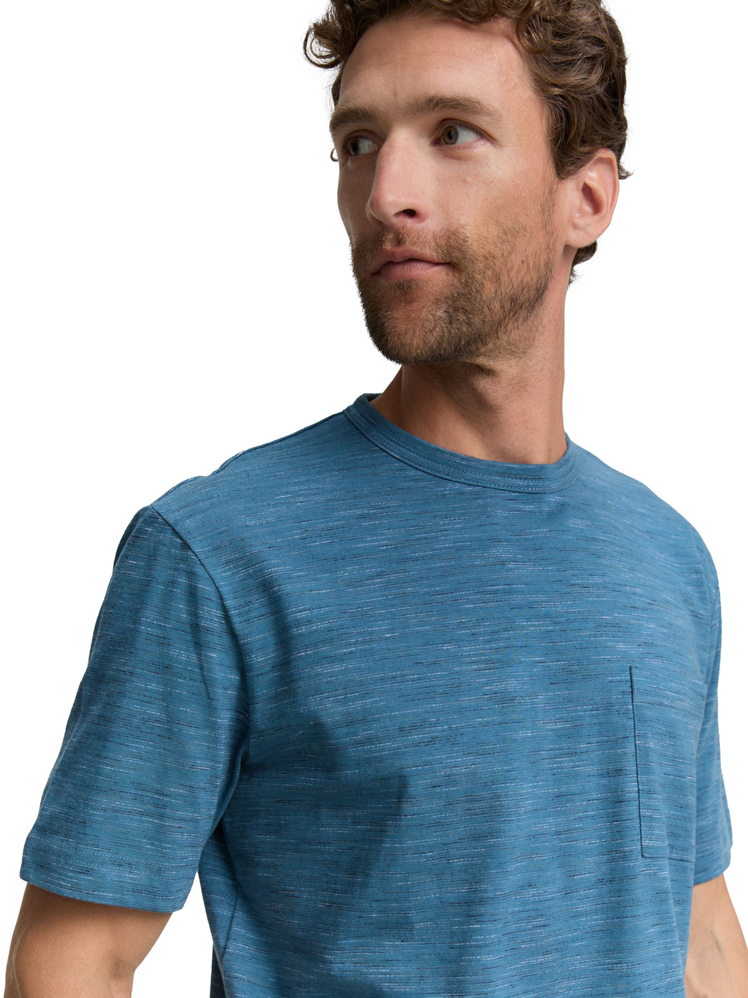 TOM TAILOR Shirt in Blue