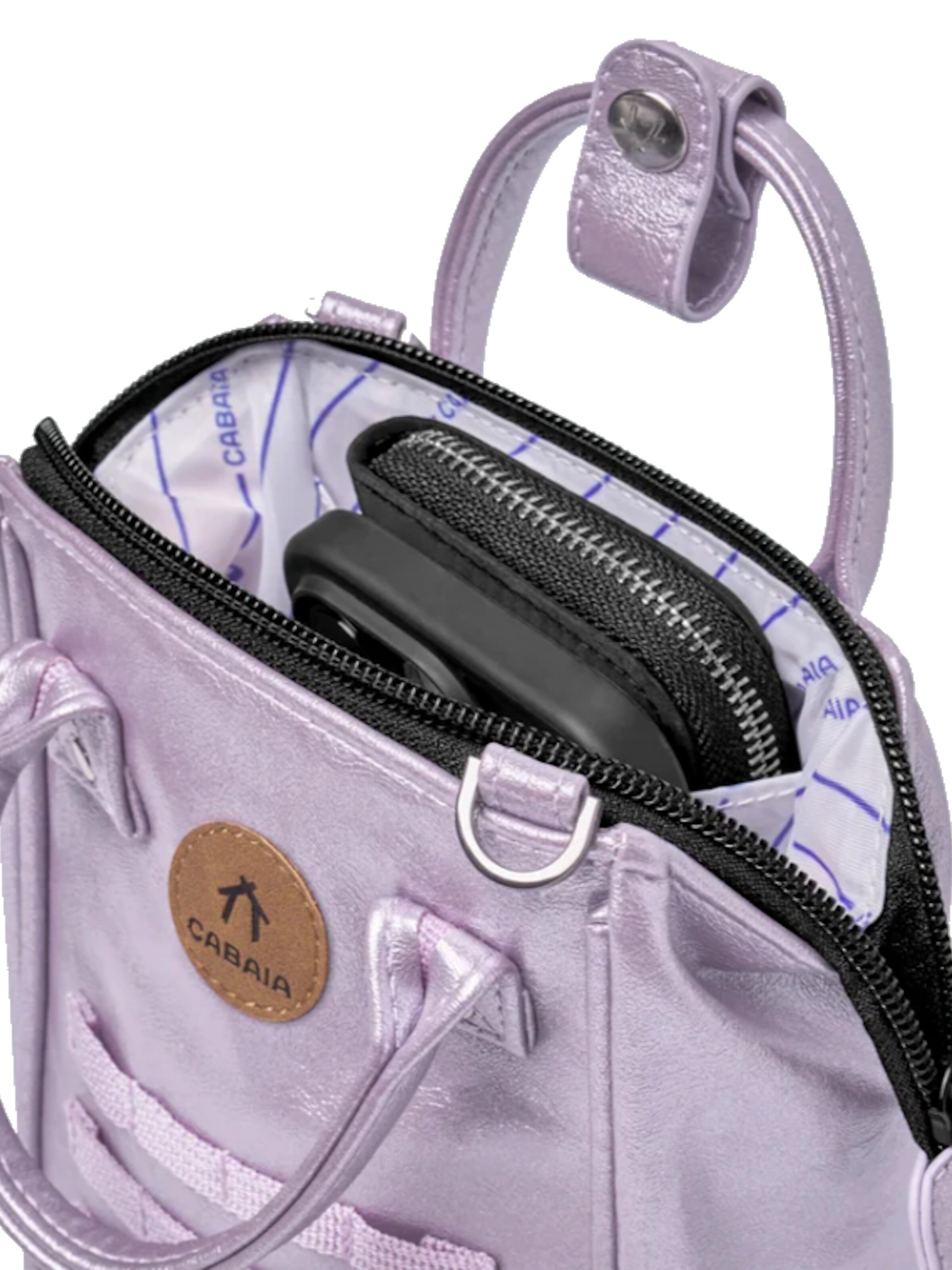 Cabaia Handbag 'Capri' in Purple