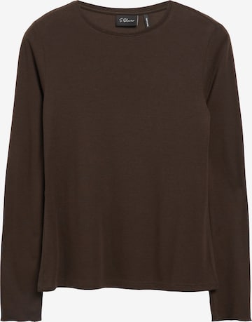 T-shirt s.Oliver en marron : devant