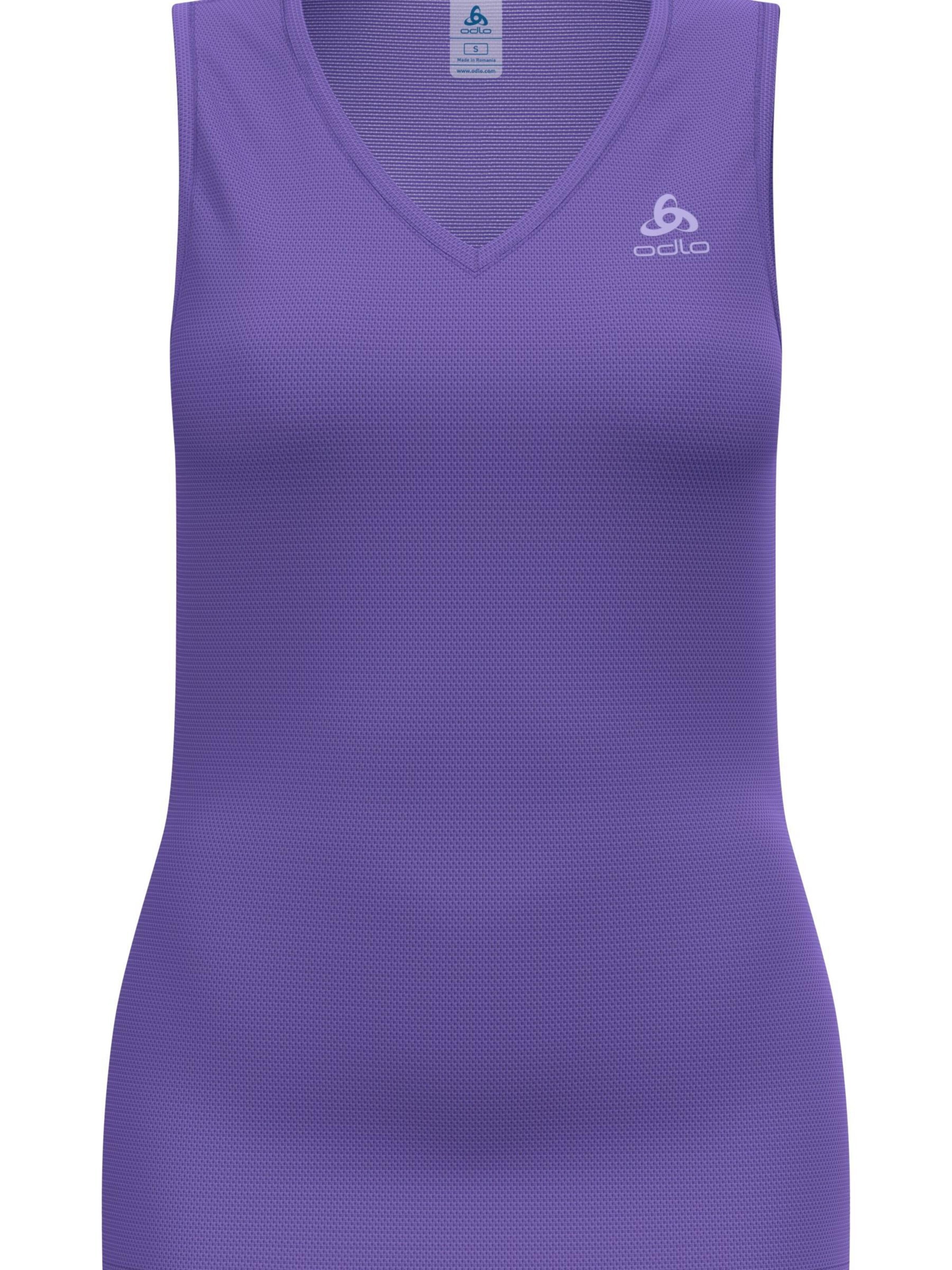 Base Layer 'ACTIVE F-DRY LIGHT' ODLO en violet : devant